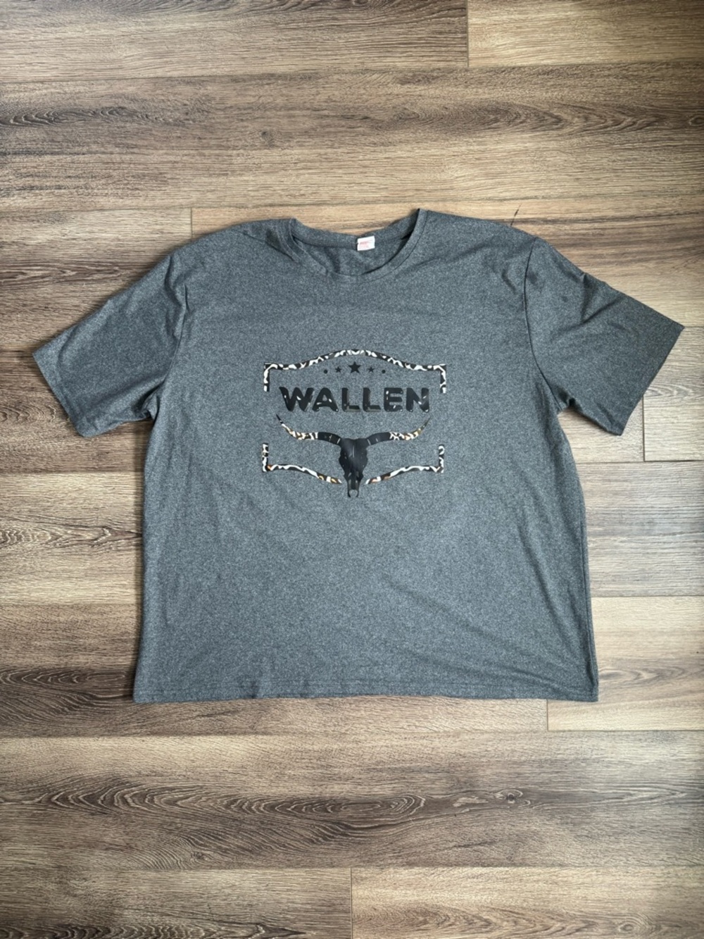 Morgan Wallen Short-Sleeve Graphic Tee, Grey
